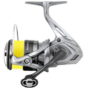 Shimano Nasci FC C3000 haspelrulle inkl. Powerpro flätlina 0.190 mm