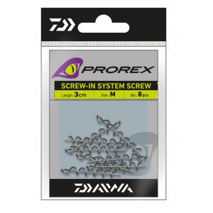 Daiwa Prorex Screw-In skruv 3 cm medium 8-pack