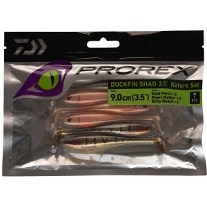 Daiwa Prorex Duckfin Shad 9 cm nature set 7-pack