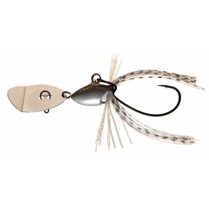 Daiwa Prorex Flex Blade jiggskalle med 2/0 SaqSas offsetkork 14 g white fish 1-pack