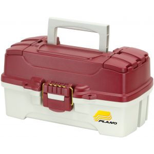 Plano 6201 tackle box 1-tray [35.6 x 21 x 18.1 cm] red/white