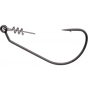 Savage Gear Weedless offsetkrok stl. 6/0 svart 6-pack