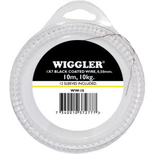 Wiggler tafsvajer plastbehandlad svart 10 m