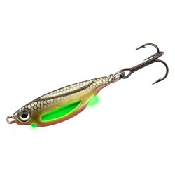 13 Fishing Jabber Blade Jigging Spoon, Perch / 1/4oz.