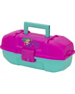 Plano Mermaid draglåda för barn [34 x 18 x 15 cm] rosa/mint