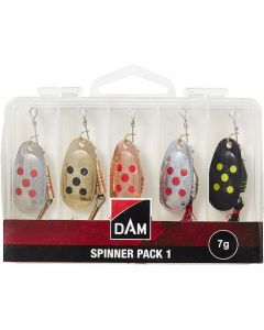 DAM Spinner Pack [7 g] inkl. box 5-pack