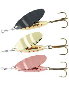 Abu Garcia Reflex Arctic 4.5 cm [7 g] koppar, guld, svart 3-pack