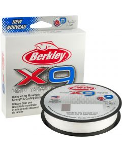 Berkley X9 Braid flätlina clear 150 m