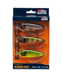Svartzonker McSnack 9 cm [22 g] S blandade färger 3-pack