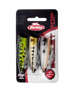 Berkley Bullet Pop 6 cm [6 g] ytbeteskit 3-pack