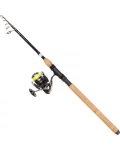 Daiwa Ninja LT Black Silver Tele haspelset 1.80 m 5-20 g
