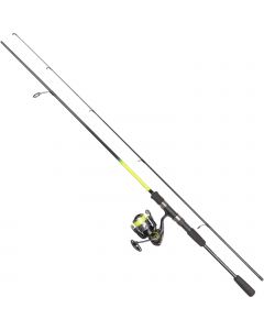 Daiwa Crossfire LT Chartreuse Flame haspelset 5'6" 3-15 g
