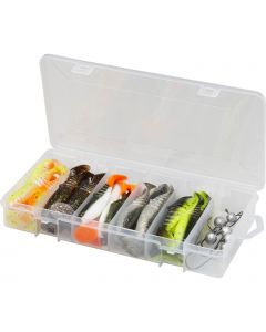 Savage Gear Cannibal Shad betesset [8 & 10 cm] mixed colors 36-pack