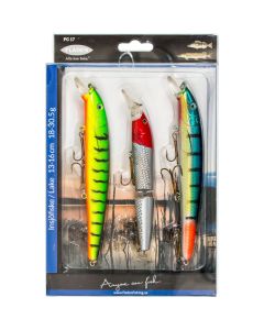 Fladen Insjö Wobbler betesset 13-16 cm [18-30.5 g] 3-pack