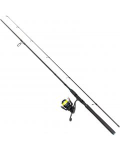 Daiwa Strikeforce haspelset 7' 10-30 g inkl. J-Braid X4 0.17 mm