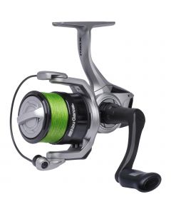 Abu Garcia Max X 2000 haspelrulle grå/svart inkl. flätlina