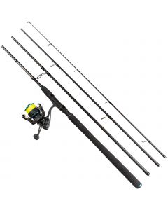 Daiwa Strikeforce haspelset 4-delat 7' 3-15 g inkl. 0.17 mm flätlina