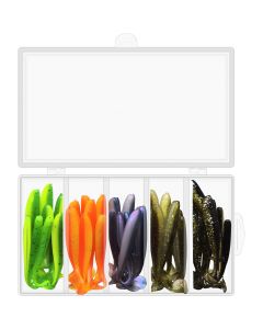 FJ Gear Abborre & Gös shad betesset 7.2 cm [3 g] blandade färger 50-pack