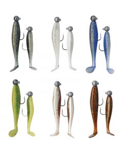 Abu Garcia Pre-Rigged PaddleTail 8/10 cm [10/14 g] 2-pack