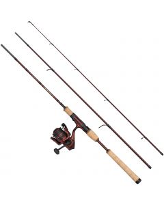 Abu Garcia Tormentor v2 Travel haspelset 4-delat 9' 15-45 g inkl. flätlina