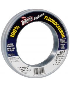 Berkley Big Game 100% Fluorocarbon tafsmaterial clear