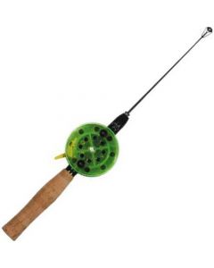 Wiggler Iglo pimpelspö med glasfibertopp och korkhandtag
