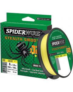 SpiderWire Stealth Smooth x12 flätlina hi-vis yellow 150 m