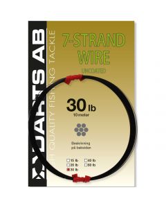 Darts 7-Strand Wire Uncoated svart 10 m