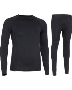 Kinetic Base Layer underställ tröja & byxa svart