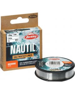 Berkley Nautil Inshore Fluorocarbon tafsmaterial clear 50 m