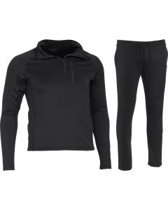 Kinetic Mid Layer underställ tröja & byxa svart